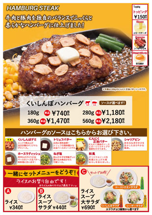 くいしんぼハンバーグ